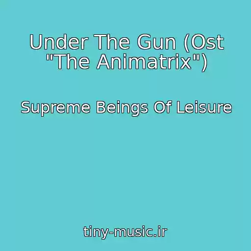 کاور آهنگ Under The Gun (Ost "The Animatrix") از Supreme Beings Of Leisure
