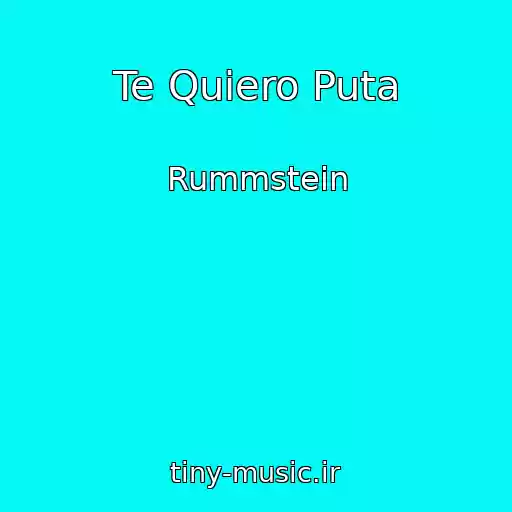 کاور آهنگ Te Quiero Puta از Rummstein