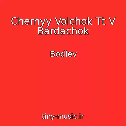 کاور آهنگ Chernyy Volchok Tt V Bardachok از Bodiev