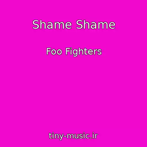 کاور آهنگ Shame Shame از Foo Fighters