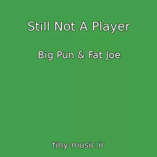 کاور آهنگ Still Not A Player از Big Pun & Fat Joe