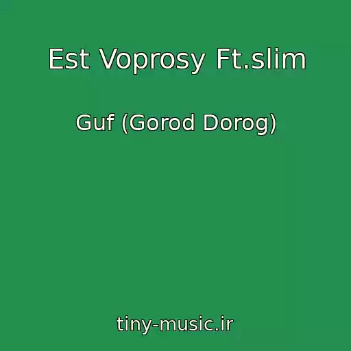 کاور آهنگ Est Voprosy Ft.slim از Guf (Gorod Dorog)