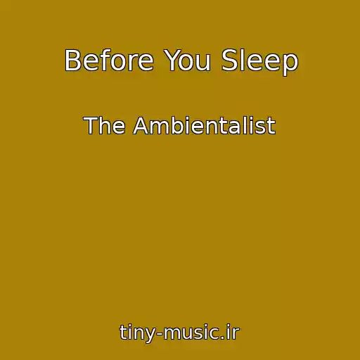 کاور آهنگ Before You Sleep از The Ambientalist