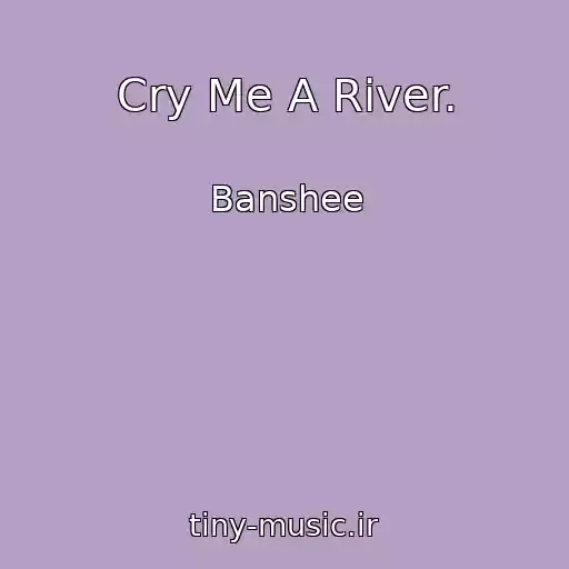 کاور آهنگ Cry Me A River. از Banshee