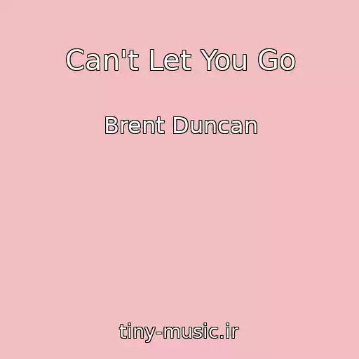 کاور آهنگ Can't Let You Go از Brent Duncan