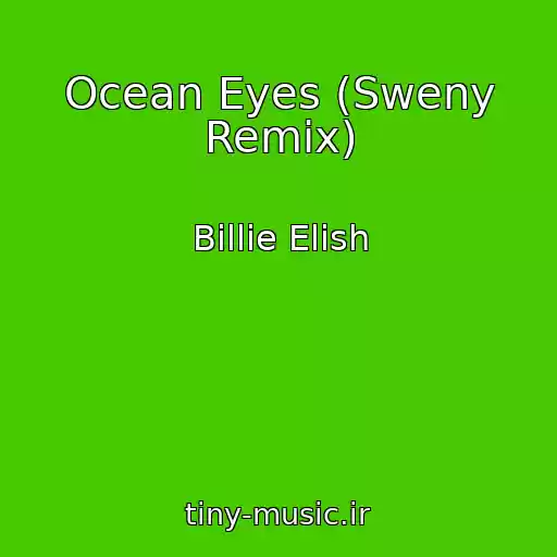 کاور آهنگ Ocean Eyes (Sweny Remix) از Billie Elish