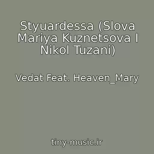 کاور آهنگ Styuardessa (Slova Mariya Kuznetsova I Nikol Tuzani) از Vedat Feat. Heaven_Mary