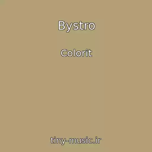 کاور آهنگ Bystro از Colorit