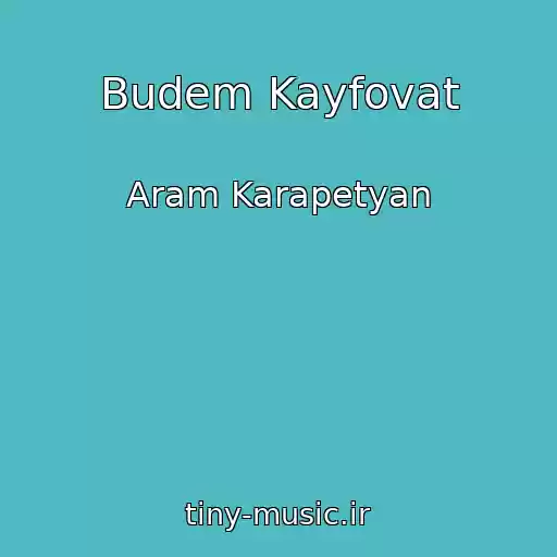 کاور آهنگ Budem Kayfovat از Aram Karapetyan