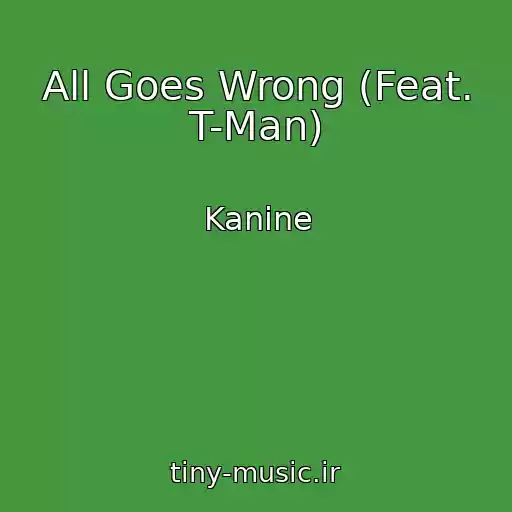 کاور آهنگ All Goes Wrong (Feat. T-Man) از Kanine