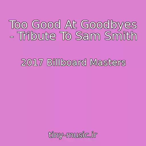 کاور آهنگ Too Good At Goodbyes - Tribute To Sam Smith از 2017 Billboard Masters
