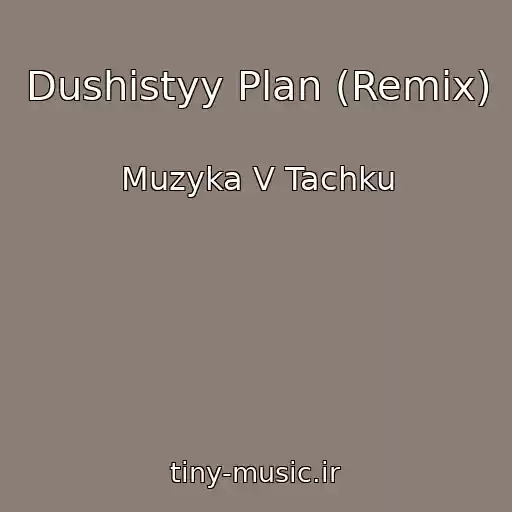 کاور آهنگ Dushistyy Plan (Remix) از Muzyka V Tachku