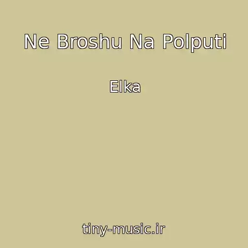 کاور آهنگ Ne Broshu Na Polputi از Elka