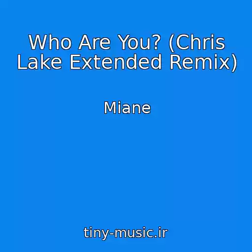 کاور آهنگ Who Are You? (Chris Lake Extended Remix) از Miane