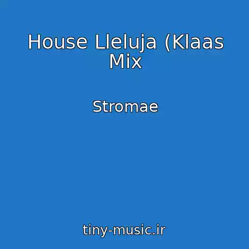 کاور آهنگ House Lleluja (Klaas Mix از Stromae