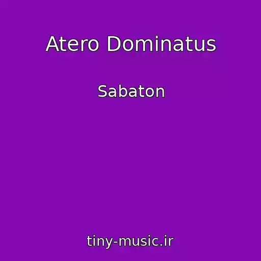 کاور آهنگ Atero Dominatus از Sabaton