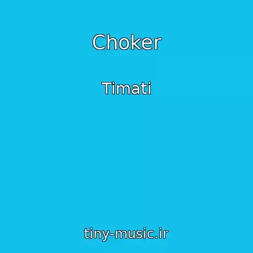 کاور آهنگ Choker از Timati
