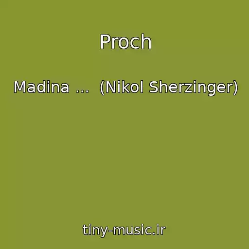 کاور آهنگ Proch از Madina ...  (Nikol Sherzinger)