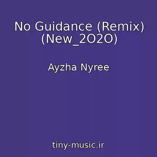 کاور آهنگ No Guidance (Remix) (New_2O2O) از Ayzha Nyree
