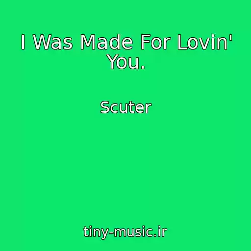 کاور آهنگ I Was Made For Lovin' You. از Scuter