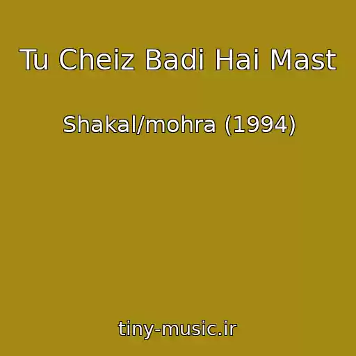 کاور آهنگ Tu Cheiz Badi Hai Mast از Shakal/mohra (1994)