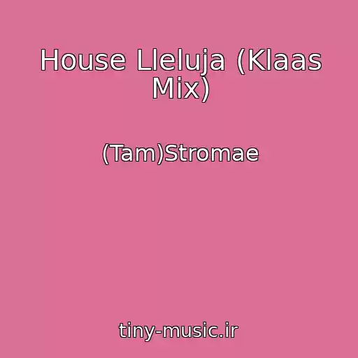 کاور آهنگ House Lleluja (Klaas Mix) از (Tam)Stromae