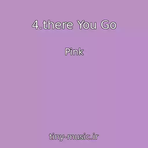کاور آهنگ 4.there You Go از Pink
