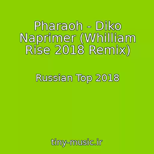 کاور آهنگ Pharaoh - Diko Naprimer (Whilliam Rise 2018 Remix) از Russian Top 2018