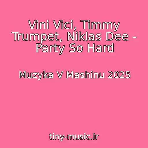 کاور آهنگ Vini Vici, Timmy Trumpet, Niklas Dee - Party So Hard از Muzyka V Mashinu 2025