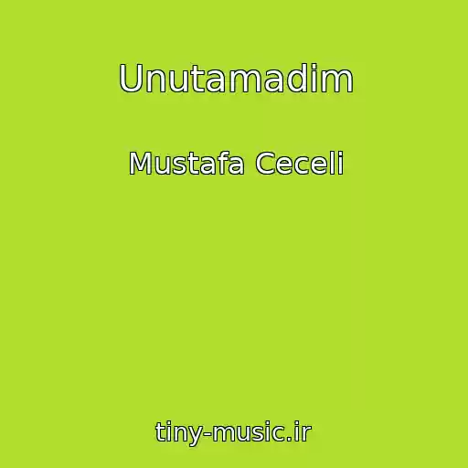 کاور آهنگ Unutamadim از Mustafa Ceceli