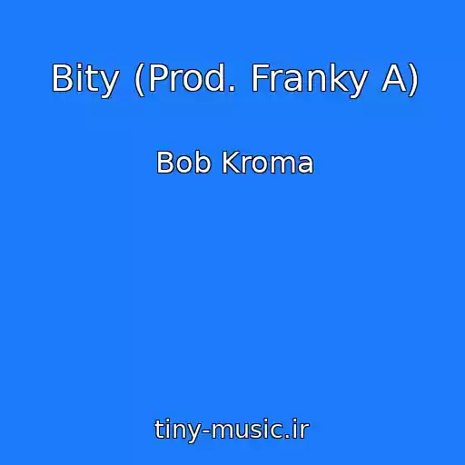 کاور آهنگ Bity (Prod. Franky A) از Bob Kroma