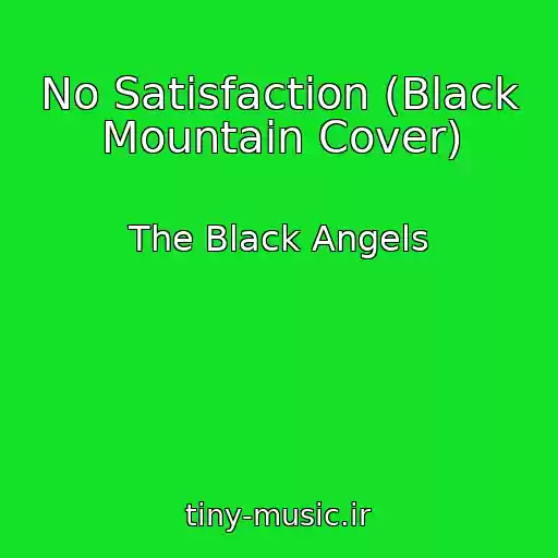 کاور آهنگ No Satisfaction (Black Mountain Cover) از The Black Angels