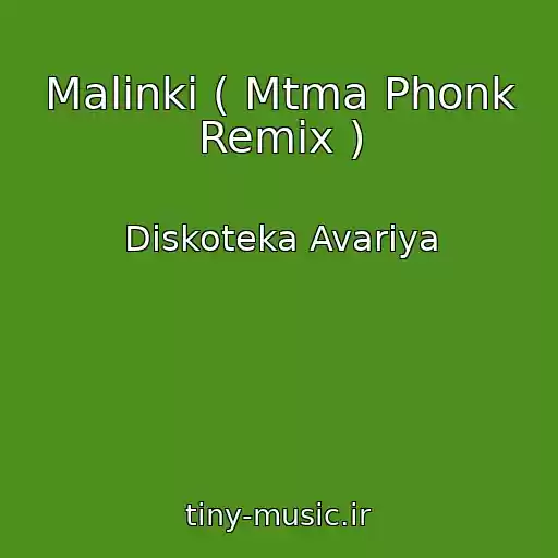 کاور آهنگ Malinki ( Mtma Phonk Remix ) از Diskoteka Avariya