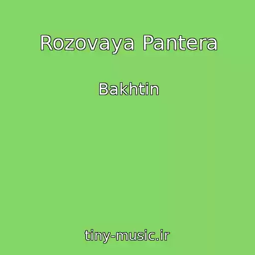 کاور آهنگ Rozovaya Pantera از Bakhtin
