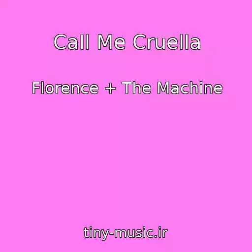 کاور آهنگ Call Me Cruella از Florence + The Machine