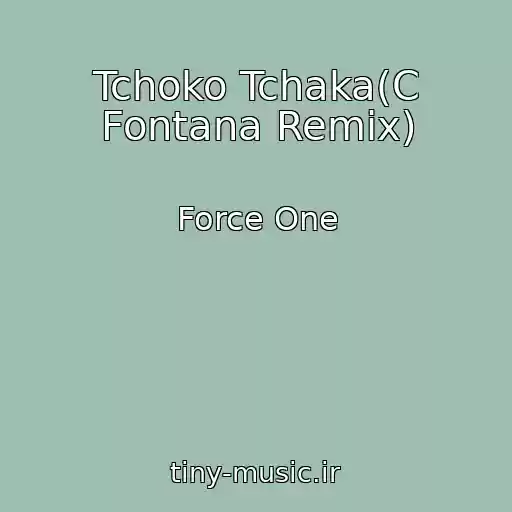 کاور آهنگ Tchoko Tchaka(C Fontana Remix) از Force One