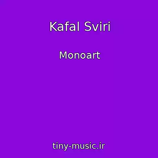 کاور آهنگ Kafal Sviri از Monoart