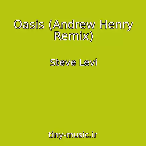 کاور آهنگ Oasis (Andrew Henry Remix) از Steve Levi