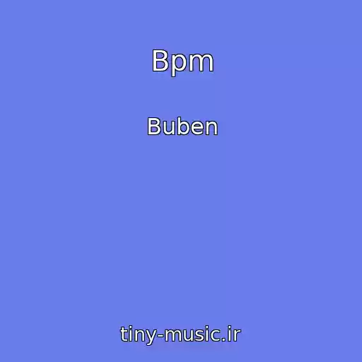 کاور آهنگ Bpm از Buben