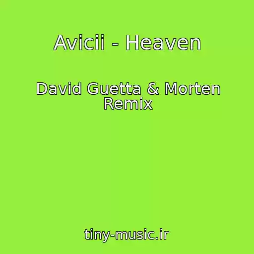 کاور آهنگ Avicii - Heaven از David Guetta & Morten Remix
