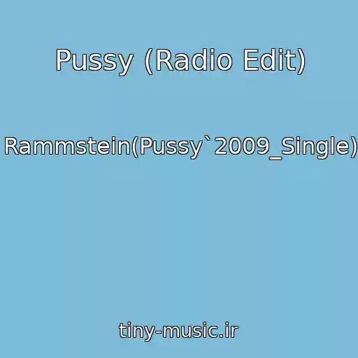 کاور آهنگ Pussy (Radio Edit) از Rammstein(Pussy`2009_Single)