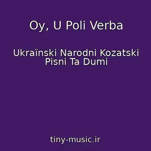 کاور آهنگ Oy, U Polі Verba از Ukraїnskі Narodnі Kozatskі Pіsnі Ta Dumi