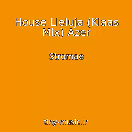 کاور آهنگ House Lleluja (Klaas Mix) Azer از Stromae