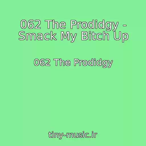 کاور آهنگ 062 The Prodidgy - Smack My Bitch Up از 062 The Prodidgy