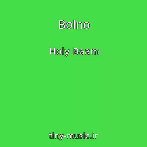 کاور آهنگ Bolno از Holy Baam