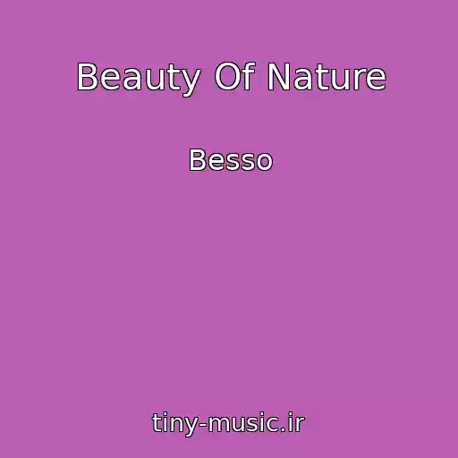 کاور آهنگ Beauty Of Nature از Besso