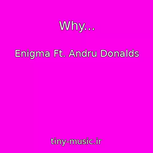 کاور آهنگ Why... از Enigma Ft. Andru Donalds