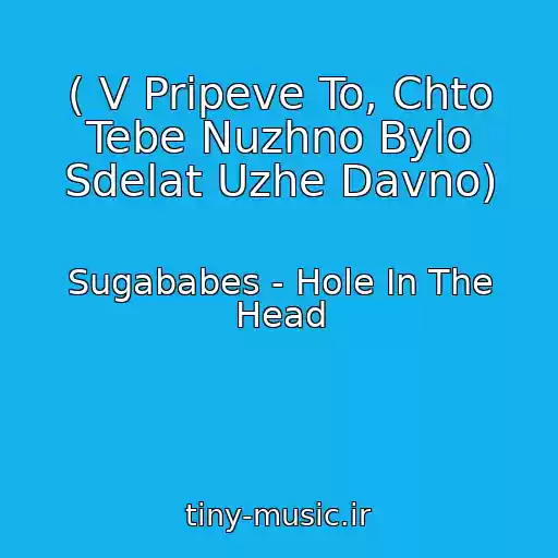 کاور آهنگ ( V Pripeve To, Chto Tebe Nuzhno Bylo Sdelat Uzhe Davno) از Sugababes - Hole In The Head