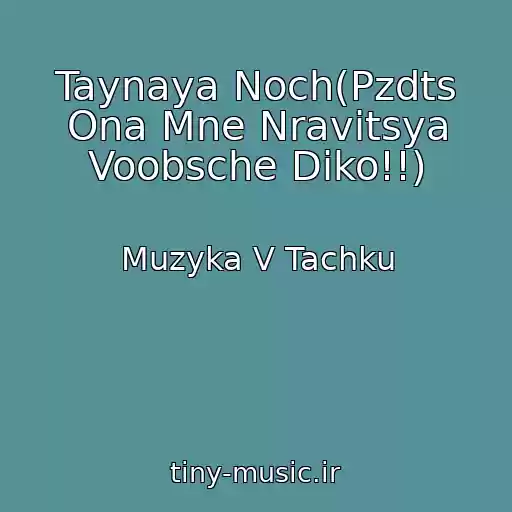 کاور آهنگ Taynaya Noch(Pzdts Ona Mne Nravitsya Voobsche Diko!!) از Muzyka V Tachku