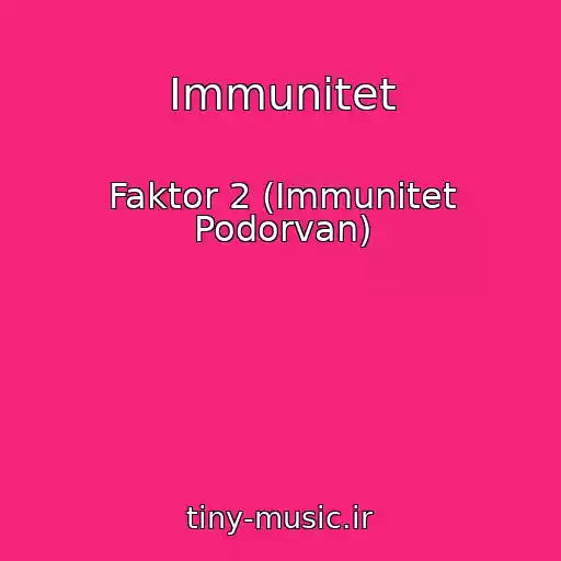 کاور آهنگ Immunitet از Faktor 2 (Immunitet Podorvan)